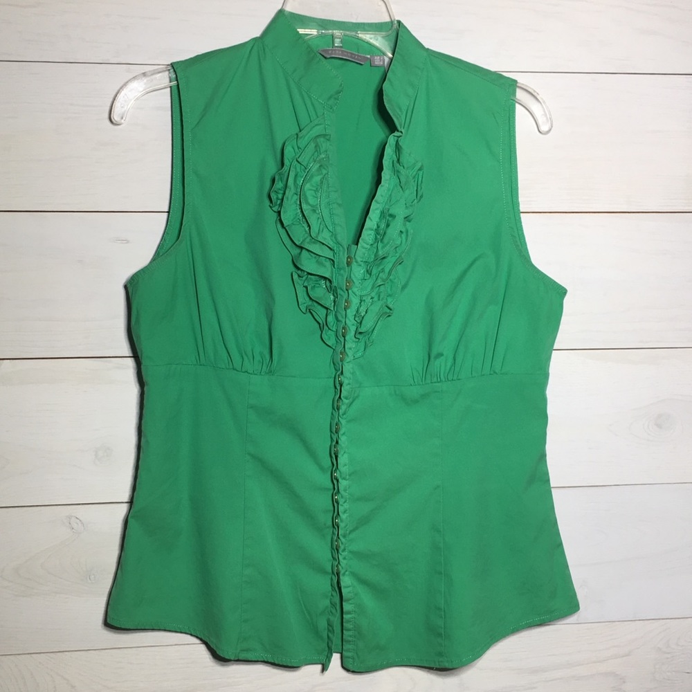 Zara Women ruffle tank